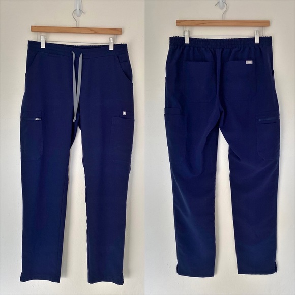 Figs Pants & Jumpsuits Figs Navy Yola Technical Scrub Pants Size